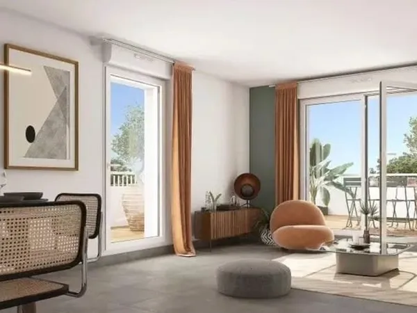 À vendre - Appartement T3 avec terrasse et parking - Toulouse Jolimont