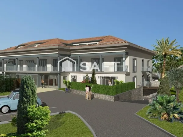 APPARTEMENT EN REZ DE JARDIN AVEC PARKING PRIVATIF