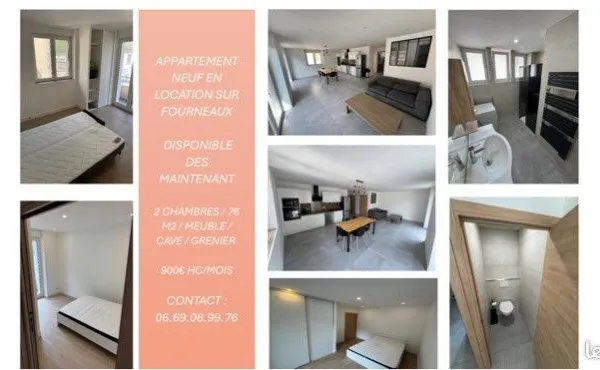 Location appartement Fourneaux