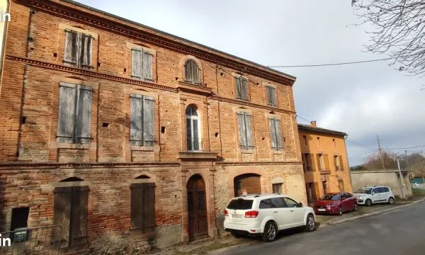 Maison façade toulousaine - Cadalen village