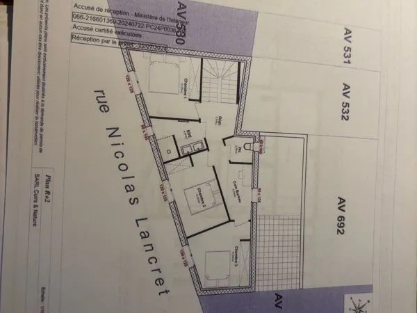 Terrain constructible avec permis
