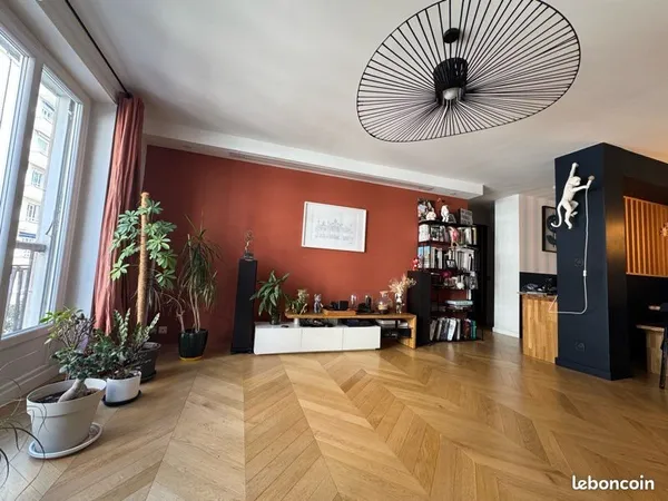 Appartement lyon 6ème familial 115m2 environ avec garage