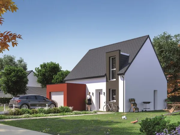 Terrain + maison 78 m²