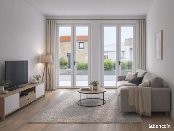 Appartement 2 pièces investissement locatif éligible au dispositif jeanbrun en renovation