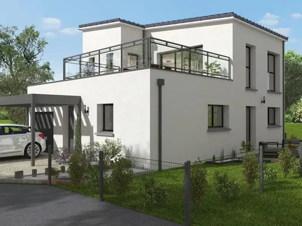 Projet de construction d'une maison 107 m² avec terrain à CHANTELOUP (35)