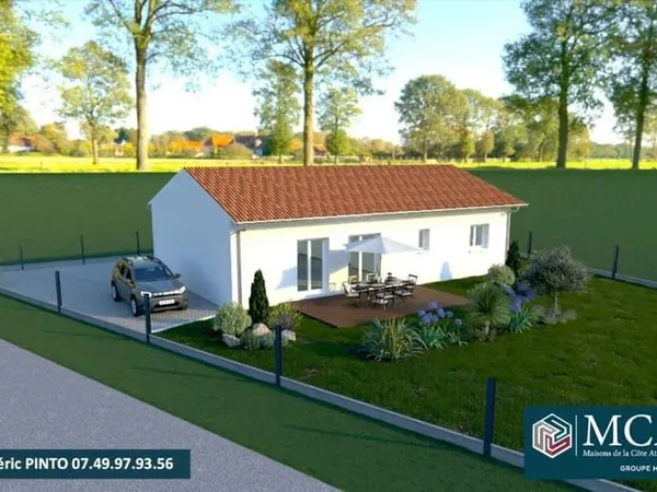 Maison neuve à Bretagne-de-Marsan (40280)