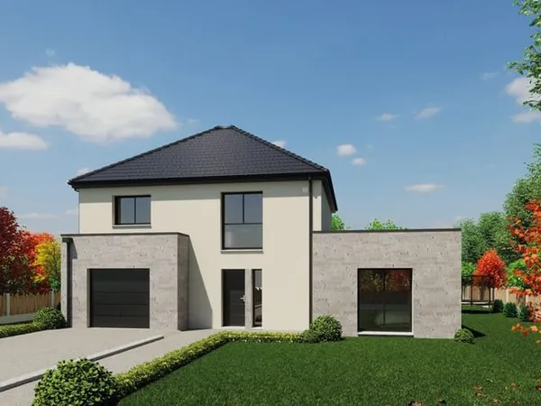 MAISON INDIVIDUELLE 165,41 m² à VAUX LE PENIL