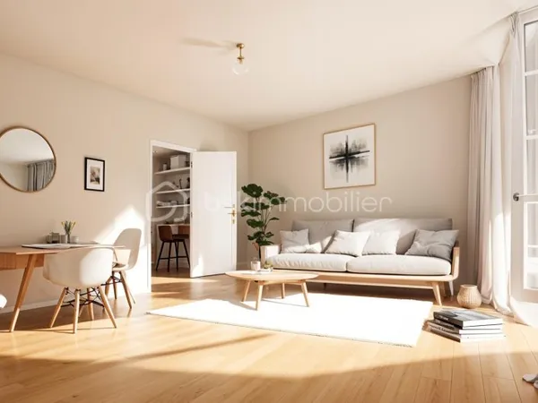 Appartement 3 pièces 60 m²