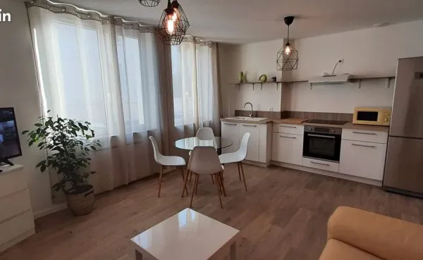 T2 meublé 32 m2 entièrement refait à neuf en centre-ville