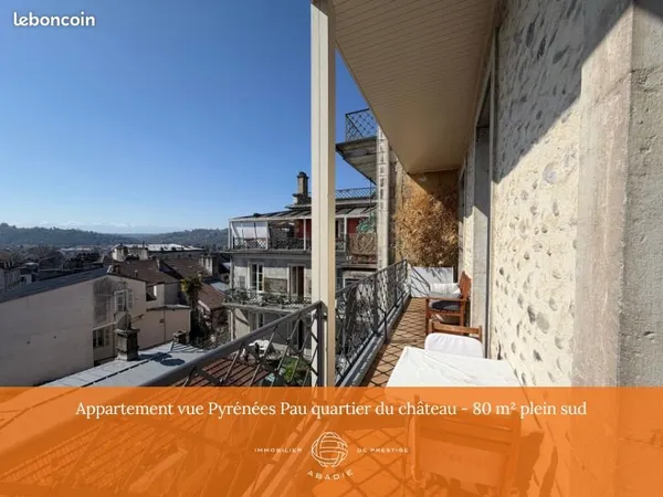 Appartement 3 pièces 80 m²