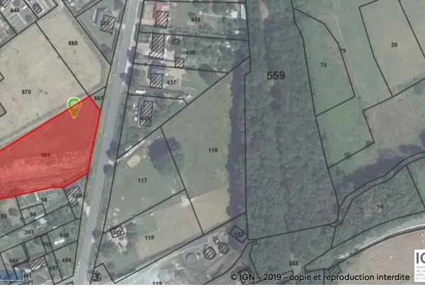 Terrain 3582 m²