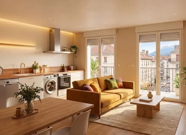 Appartement 3 pièces 66 m²