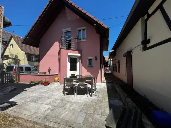 Maison de 91m² habitable au centre de Sierentz