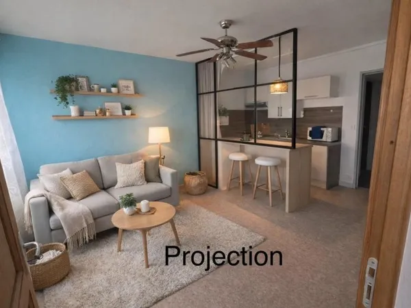 Appartement Vente Rouen 2p 36m² 69000€