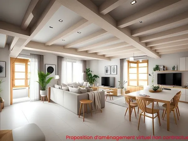 69270 - VALSONNE - MAISON FAMILIAL - 6 CHAMBRES - TERRAIN - ANNEXE - POTENTIEL D'AMÉNAGEMENT - À RÉN