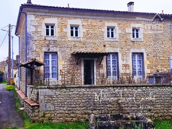Maison Charentaise en pierre