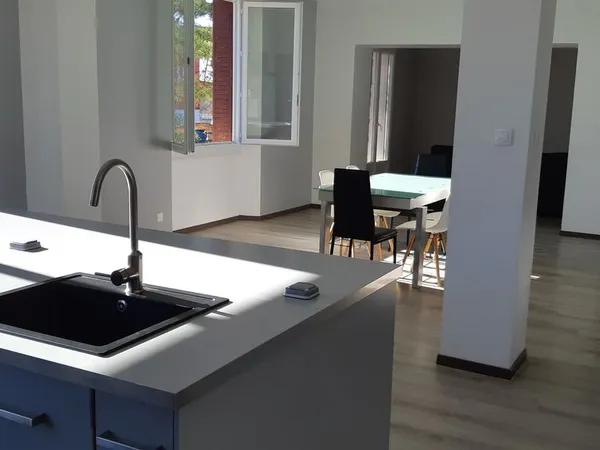Grand Appartement P3 meublé, 105+60m²