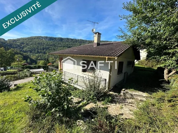 Pavillon avec vue degagée.