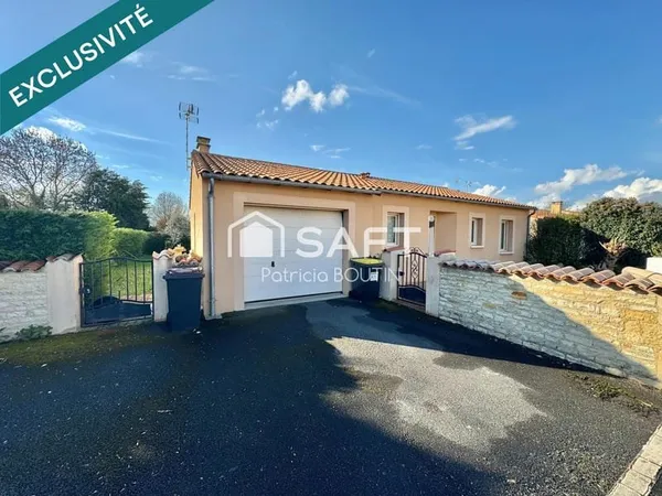 PAVILLON PLAIN PIED 3 CHAMBRES ET GARAGE A MARIGNY !