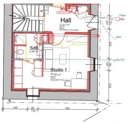 Vente Appartement 1 pièce