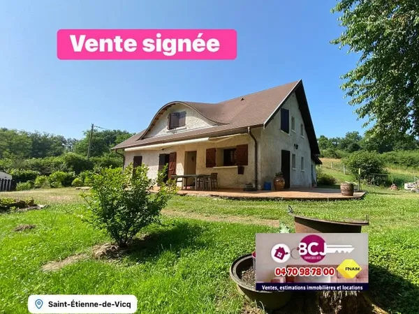 Vendu Au calme, 12 mn de Cusset, maison chaleureuse dans
