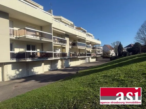 Illkirch - Attique/Duplex 4 pièces avec 2 terrasses