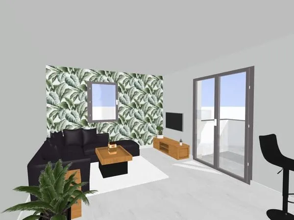 Appartement 3 pièces 61 m²
