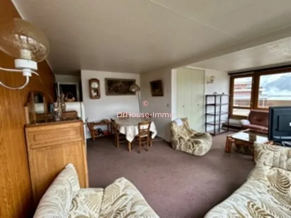 Vue montagne & plein sud : rooftop avec terrasse de 53 m² au pied des pistes - La Mongie
