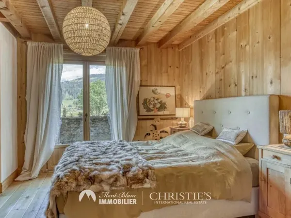 CHALET COMBLOUX FACE AU MONT BLANC
