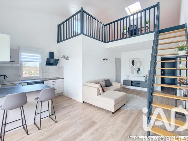 Appartement 2 pièces 59 m²
