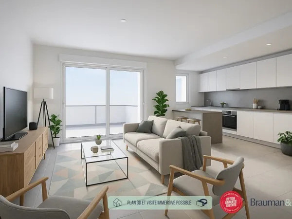 Magnifique T5 104m2 + terrasse + pkg / 600m de la gare