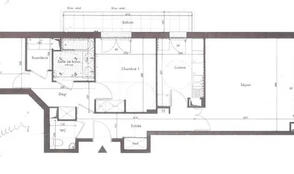 Appartement 3 pièces 76 m²