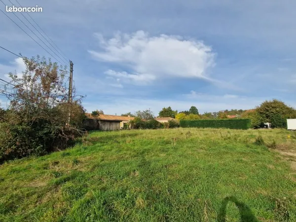 Vente terrain libre de constructeur 501 m²