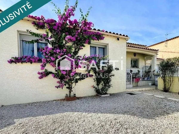 Nue-propriété, charmante villa plain-pied, 3 chambres