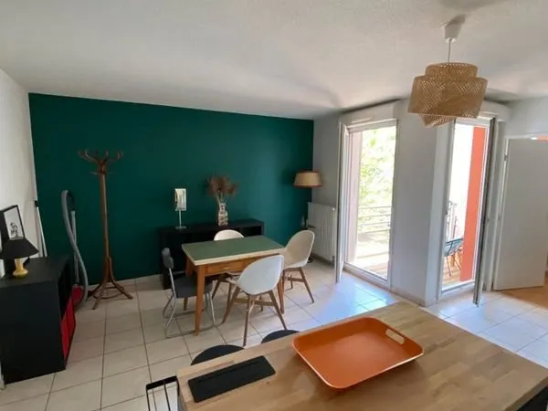 Appartement 58m2 à louer avec garage