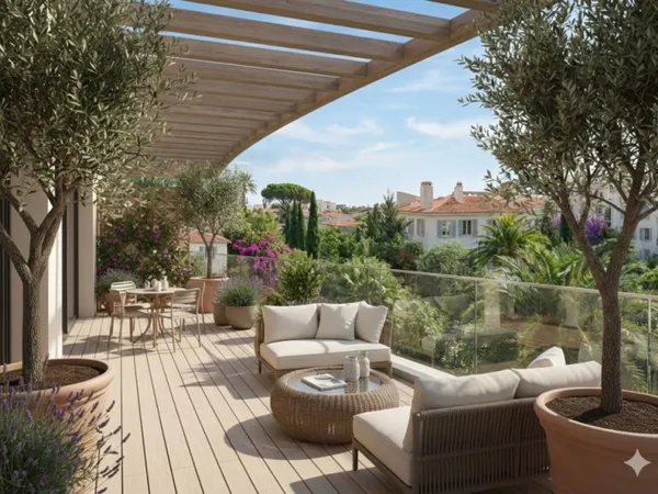 NOUVEAUTE : CIMIEZ - MAGNIFIQUE 2 PIECES DE 40M² AVEC SA TERRASSE DE 20M² EXPOSEE PLEIN SUD