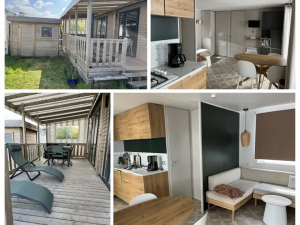 🏡 Mobil-home de 2022 avec Accès plage direct 🌊 idéal pour profiter en famille