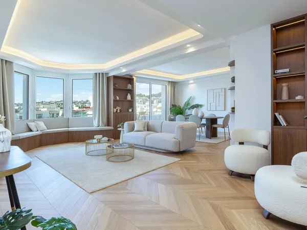 EXCLUSIVITÉ – NICE / PROMENADE DES ANGLAIS – 4 PIÈCES DERNIER ÉTAGE – RÉNOVATION HAUT DE GAMME