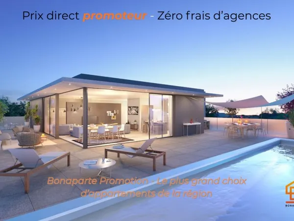 EXCEPTIONNEL APPARTEMENT EN ATTIQUE AVEC TERRASSE DE 230M2 ET PISCINE