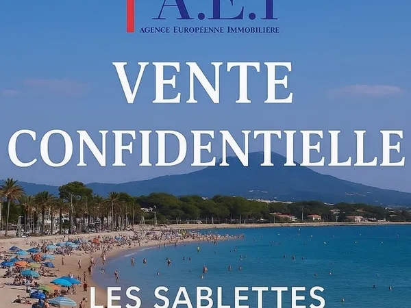 À vendre T2 de 45 m2 vue mer / Les Sablettes La Seyne-sur-Mer