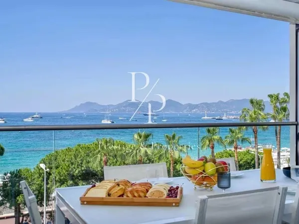 A vendre - Duplex 4 chambres avec vue mer panoramique - Cannes Croisette