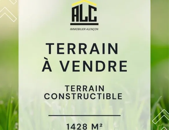 Terrain constructible VALFRAMBERT de 1428 m2