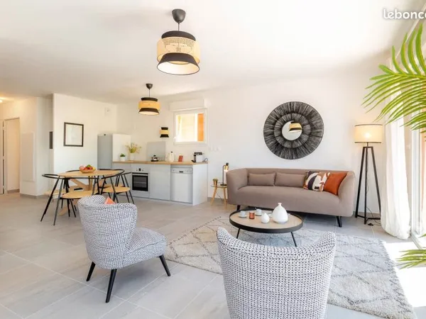 Grand T4 neuf avec jardin - PTZ