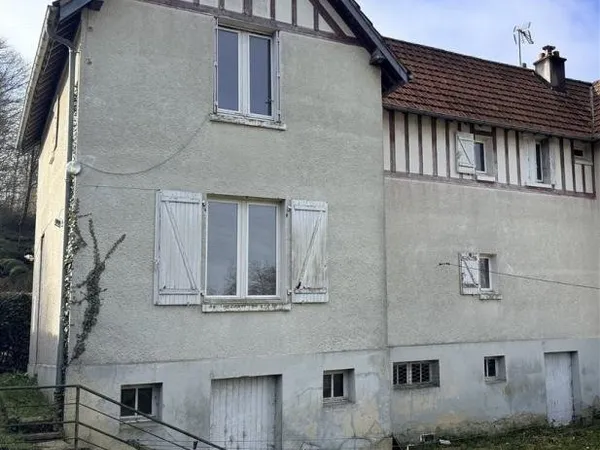 Bourg avec commerces