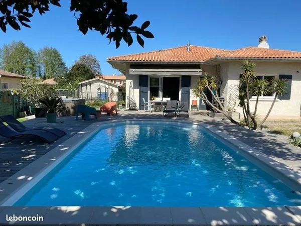 Maison 120 m2 + 2 garages + dépendance Airbnb + piscine - 800 m du Bassin - Cassy/Taussat