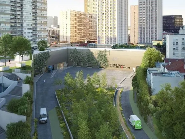 Entrepôt 44583 m²