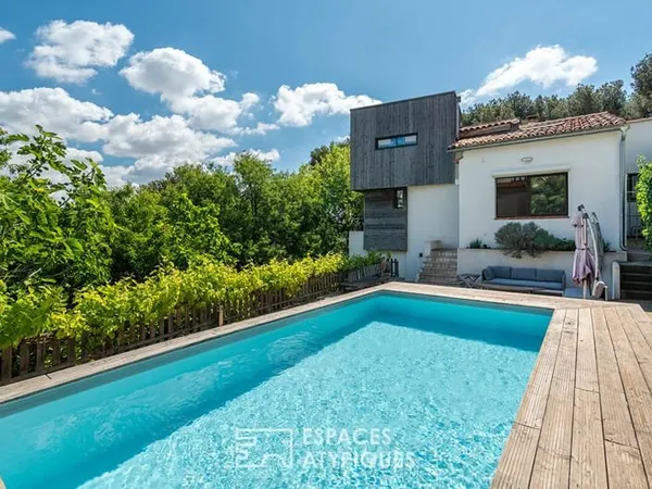 Maison de chasseur rénovée par architecte