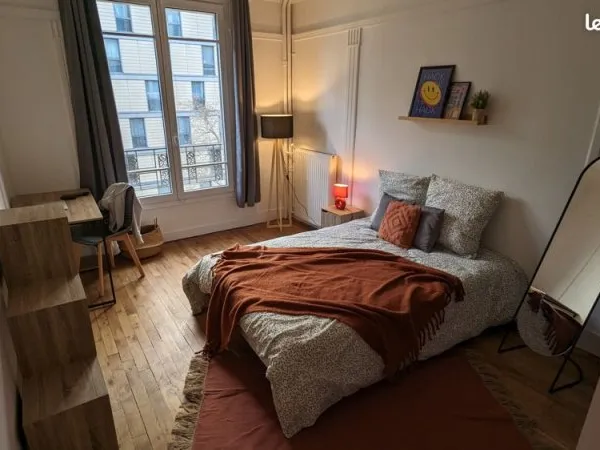 Chambre 1 pièce 22 m²