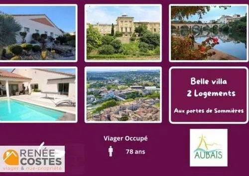 Viager occupé - H79 ans - SOMMIERES (30250)
