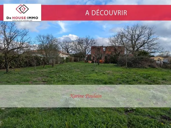 Terrain constructible pour deux maisons de 1 783 m² Ambarès-et-Lagrave